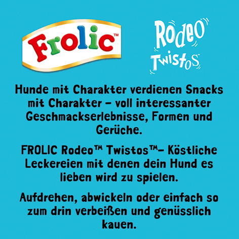 FROLIC™ RODEO™ TWISTOS™ Beutel mit Huhn, 6 Stück image 1