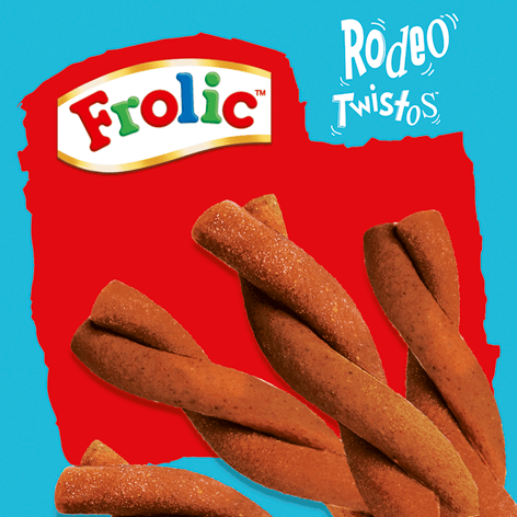 FROLIC™ RODEO™ TWISTOS™ Beutel mit Huhn, 6 Stück image 1