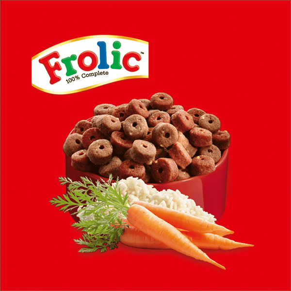 FROLIC™ Adult Trockenfutter Mini mit Rind, Karotten & Reis, 1kg image 3