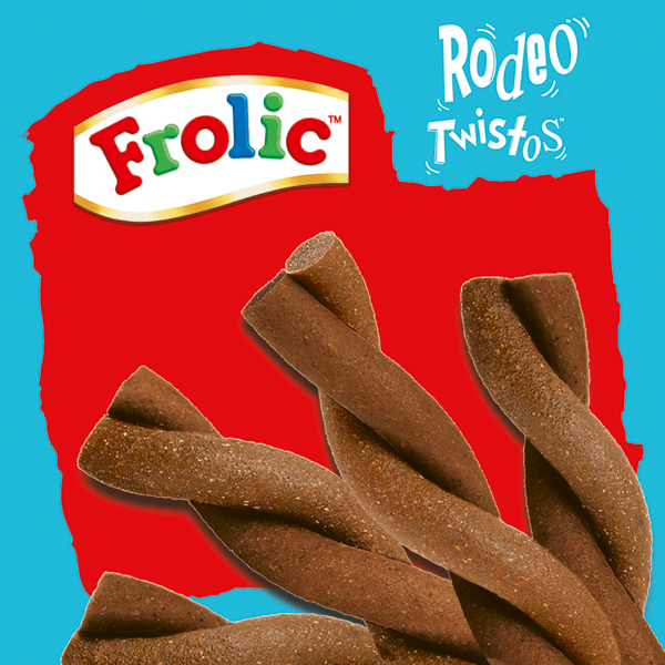 FROLIC™ RODEO™ TWISTOS™ Beutel mit Rind, 6 Stück image 3