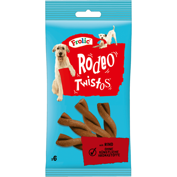 FROLIC™ RODEO™ TWISTOS™ Beutel mit Rind, 6 Stück image 1